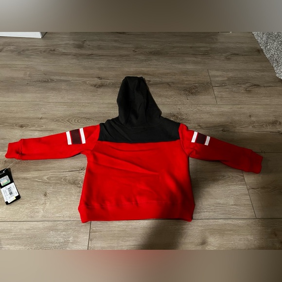 NFL Tampa Bay Buccaneers Kids Red Hoodie - Picture 3 of 3